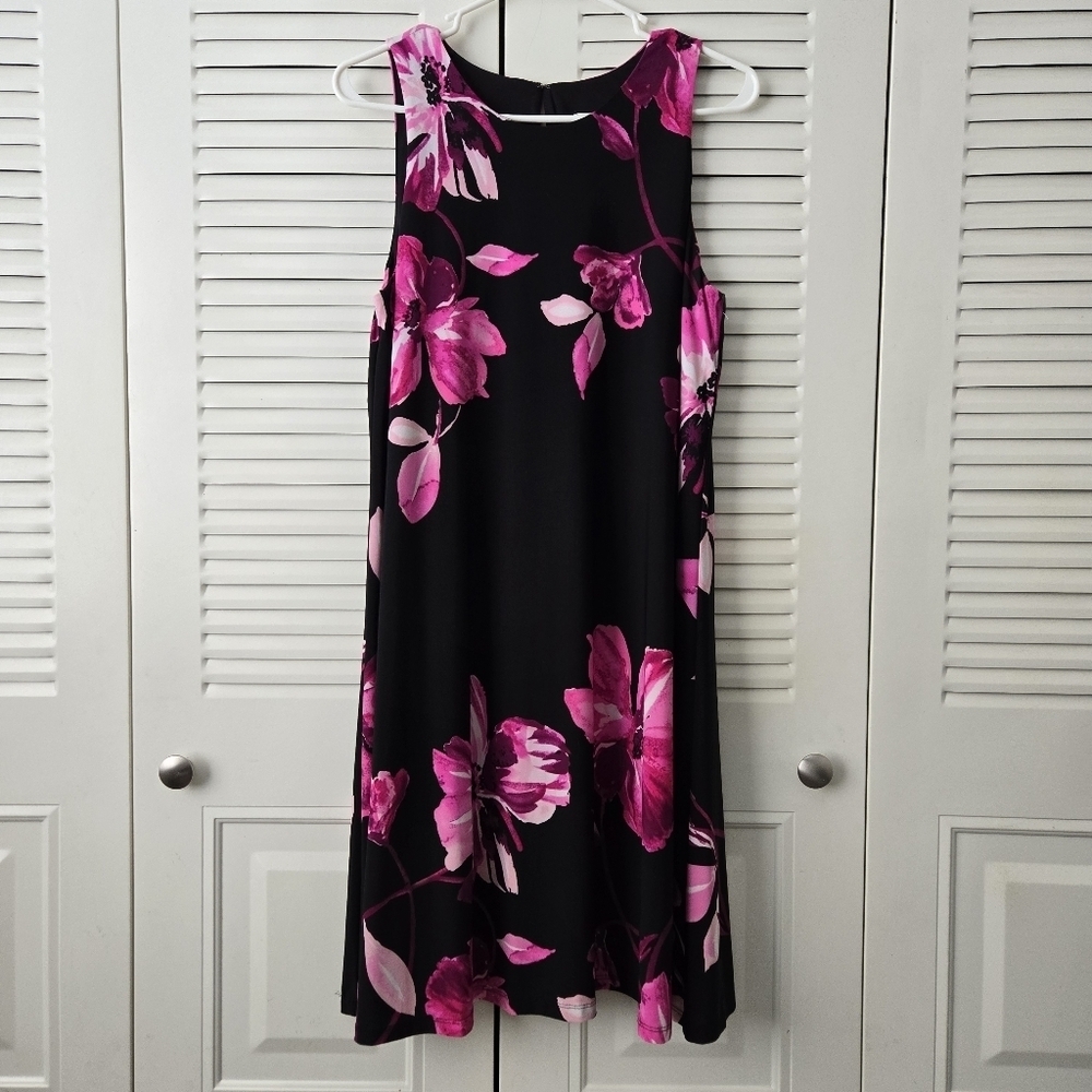 Anne Klein Floral Dress Size 10 #009